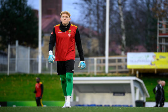 Östersunds målvakt Rasmus Forsell