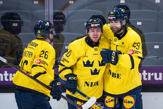 Erik Brännström, Andreas Wingerli and Linus Johansson of