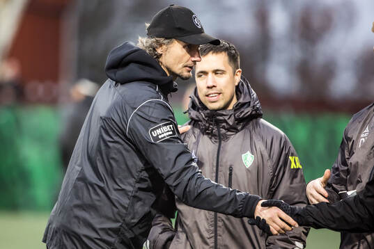 Landskronas tränare Robin Asterhed