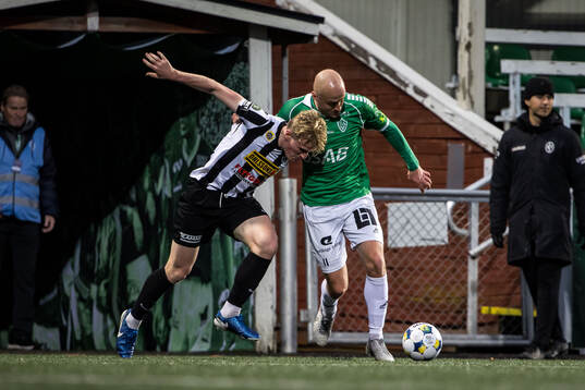 Brages Anton Lundin och Landskronas Gustaf Westström