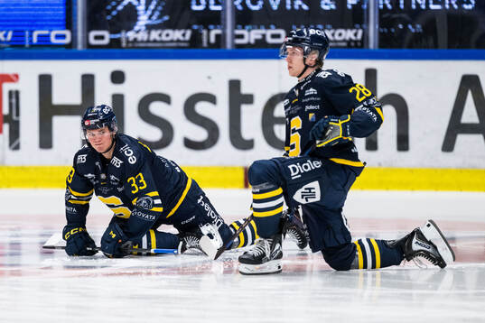 Södertäljes Måns Lindbäck och Adam Hesselvall