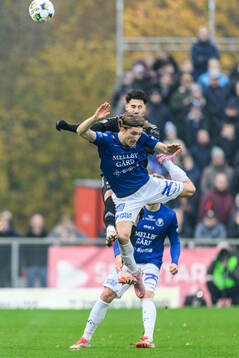 Örebros Simon Amin och Trelleborgs Hugo Engström