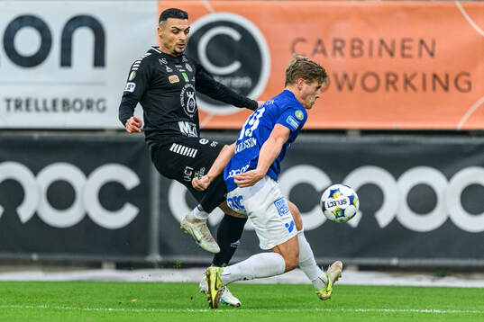 Örebros Ahmed Yasin och Trelleborgs Tobias Karlsson