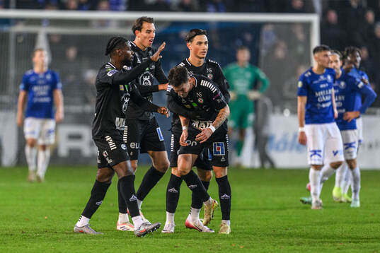 Örebros Samuel Kroon jublar