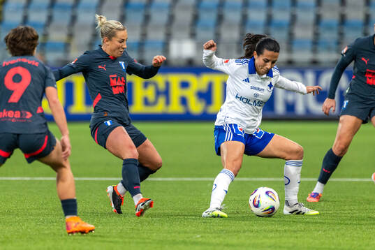 Malmö FFs Mia Persson och IFK Norrköpings Vesna