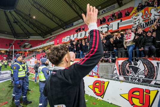 Kalmars Camil Jebara jublar