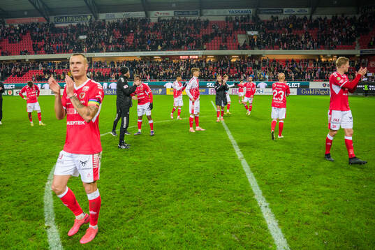 Kalmars Melker Hallberg jublar