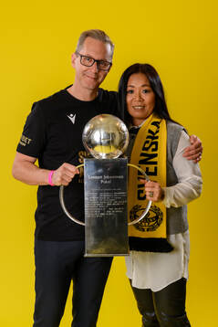 Mjällbys assisterande tränare Christofer Augustsson