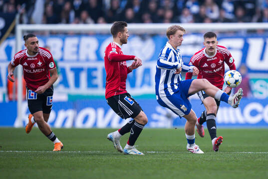 IFK Norrköpings Arnor Traustason och IFK Göteborgs Noah