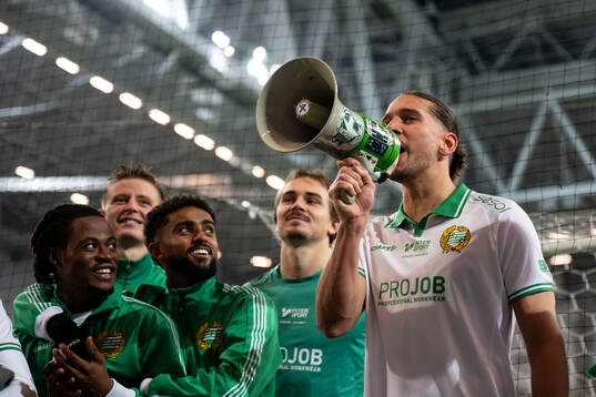 Hammarbys Nikola Vasic jublar