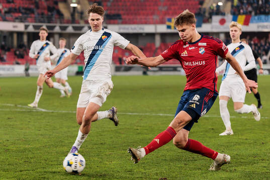 Djurgårdens Miro Tenho och Östers Matias Tamminen