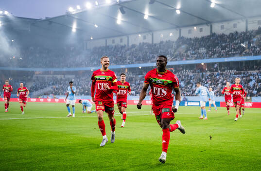 GAISs Ibrahim Diabate jublar