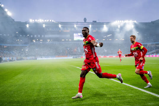 GAISs Ibrahim Diabate jublar