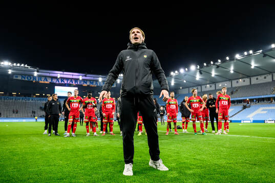 GAIS August Wängberg jublar