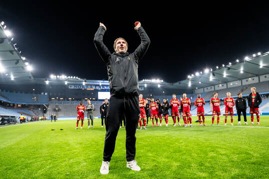 GAIS August Wängberg jublar