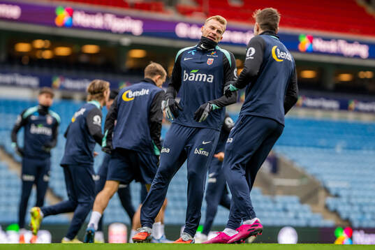 Sondre Langås of the Norwegian national football team