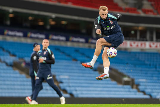 Sondre Langås of the Norwegian national football team