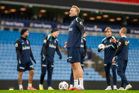 Sondre Langås of the Norwegian national football team
