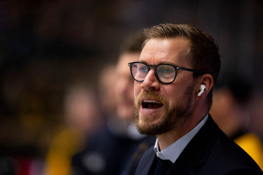 Skellefteås assisterande tränare Andreas Falk