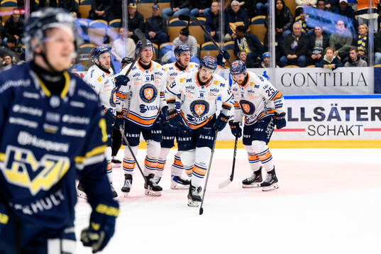 Växjös Reid Gardiner jublar