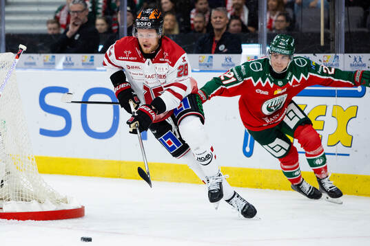 Örebros Linus Arnesson och Frölundas Jere Innala