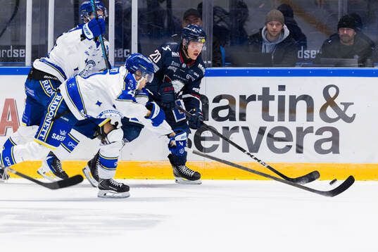 Leksands Michael Lindqvist och Linköpings Johan Johnsson