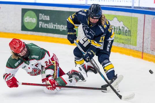 Modos Ebba Hedqvist och HV71s Alva Solberg