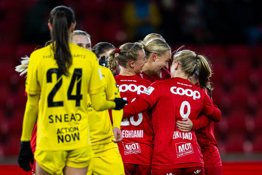 Lauren Alison Davidson of Brann celebrates