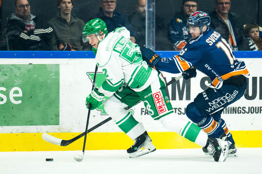 Rögles Felix Nilsson och Växjös Ville Svensson