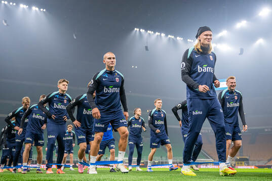 Leo Østigård, Erling Braut Haaland, Sondre Langås and