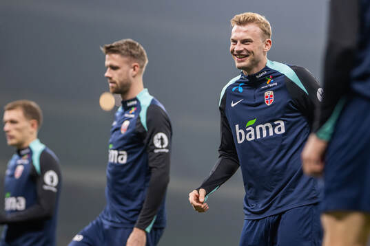 Sondre Langås of the Norwegian national football team