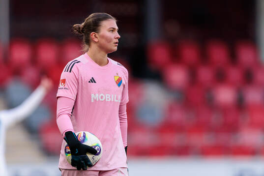 Djurgårdens målvakt Anna Aurora Koivunen