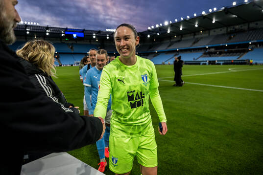 Malmö FFs målvakt Moa Öhman