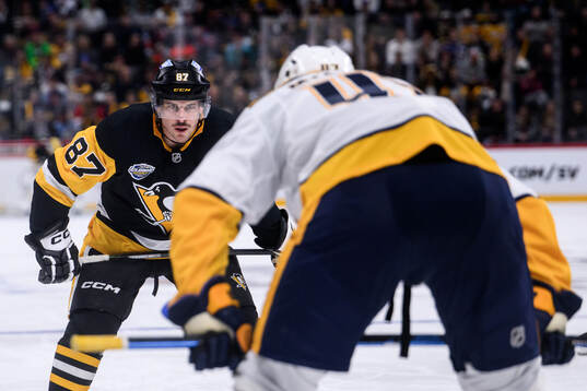 Sidney Crosby of Pittsburgh Penguins