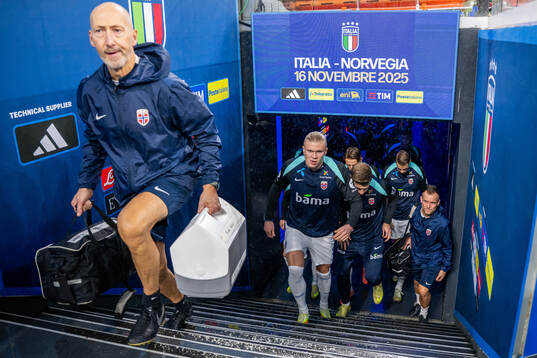 Manual therapist Leif Arne Lystad, Erling Braut Haaland and