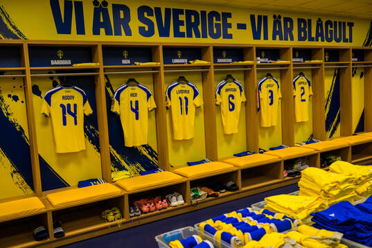 Jerseys of Roony Bardghji, Isak Hien, Gustav Lundgren,