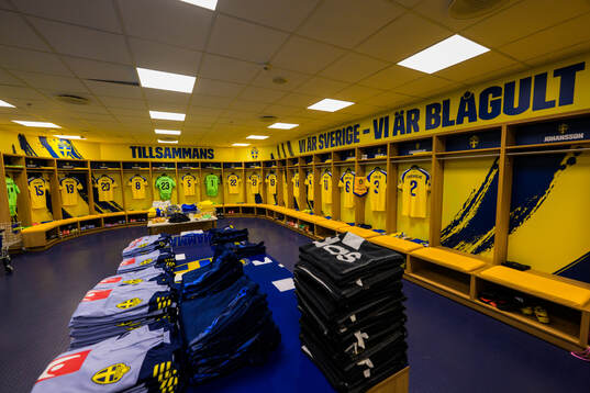 Jerseys of Mattias Svanberg, Gustav Lundgren, Daniel