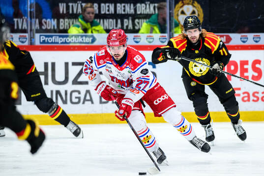 Timrås Ludvig Levinsson och Brynäs Axel Jonsson-Fjällby