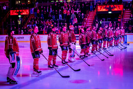 Örebros målvakt Jhonas Enroth, Melvin Fernström, Svante