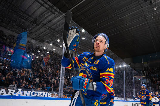 Djurgårdens Daniel Brodin jublar