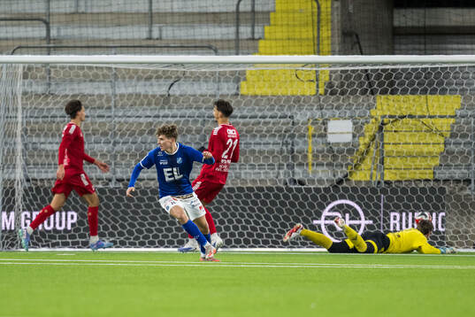 Norrby IFs Max Andersson jublar