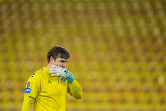 Utsiktens målvakt Oliver Gustafsson