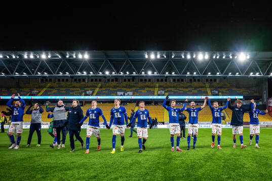 Norrbys spelare jublar