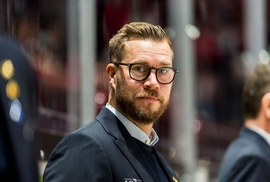 Skellefteås assisterande tränare Andreas Falk