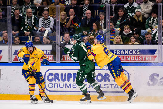 Djurgårdens Charles Hudon och Colby Sissons