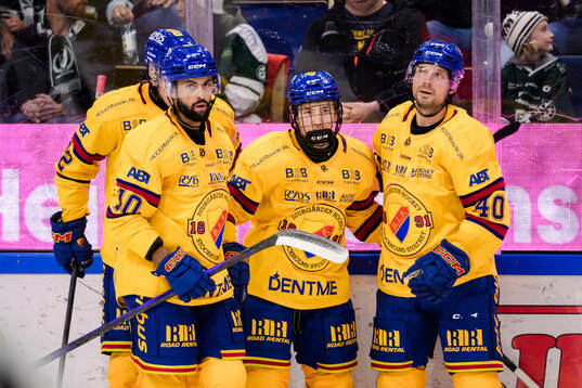 Djurgårdens Oliver Kylington, Viggo Björck och Jacob