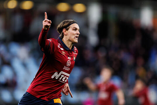 Örgrytes Noah Christoffersson jublar