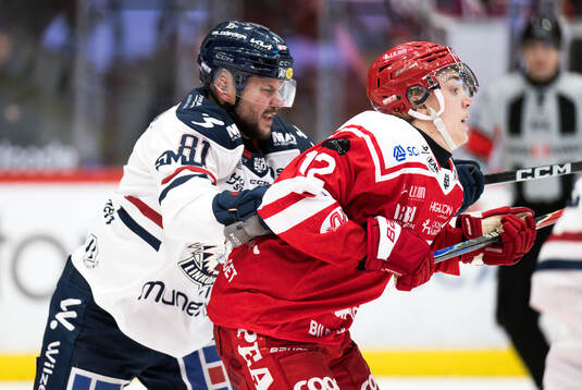 Linköpings Theodor Lennström och Timrås Linus Eriksson