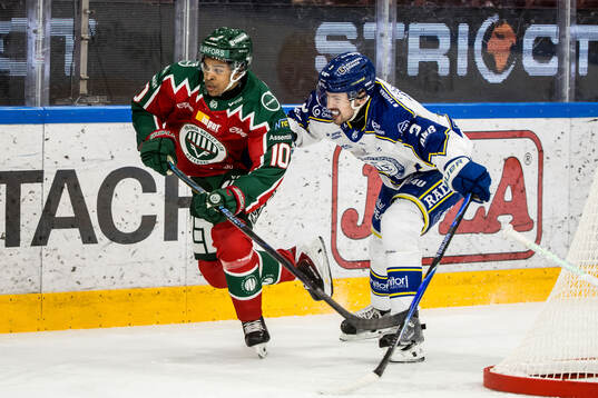 Frölundas Max Westergård och Leksands Fred Nilsson