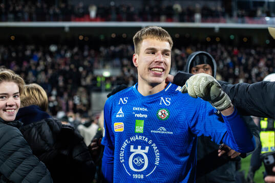 Örebros Jakub Ojrzynski jublar